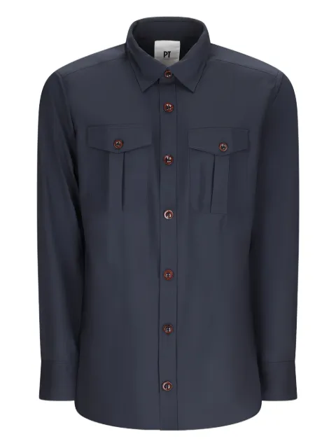 PT Torino double-pocket button-down shirt 6SSY070RTYZI56