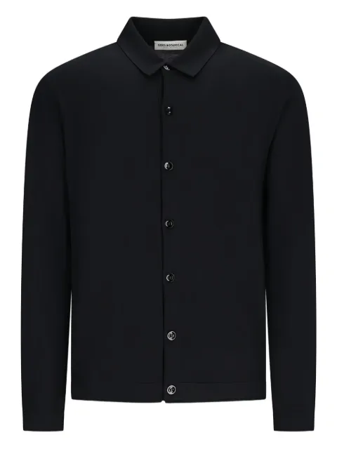 GOES BOTANICAL buttoned shirt Black 117