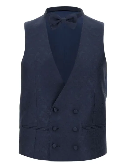 Corneliani double-breasted waistcoat Blue 91CT073197185