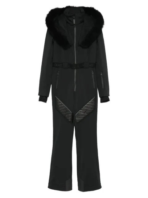 Mackage Elle-Sh fur hooded ski suit Black ELLESH