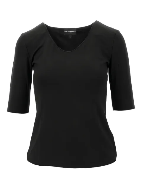 Emporio Armani scoop-neck T-shirt Black 8N2M8I2JGDZ