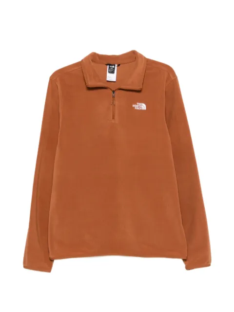The North Face quarter-zip long-sleeve sweatshirt Brown NF0A8D0Q