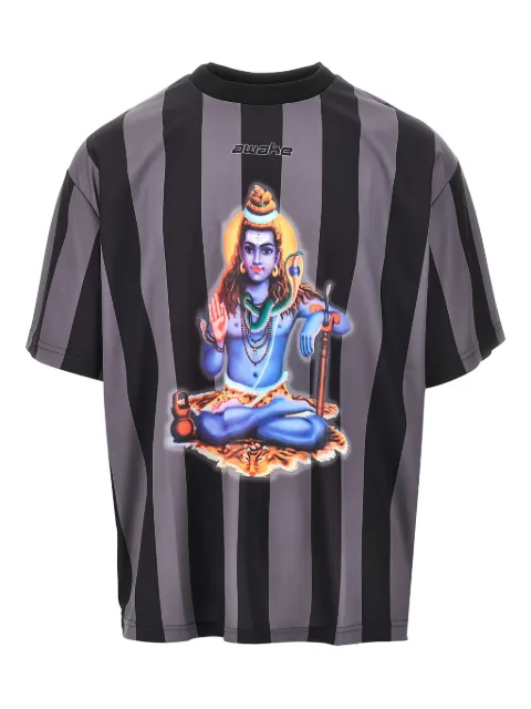 Awake NY printed T-shirt Black AWKSP25TP006