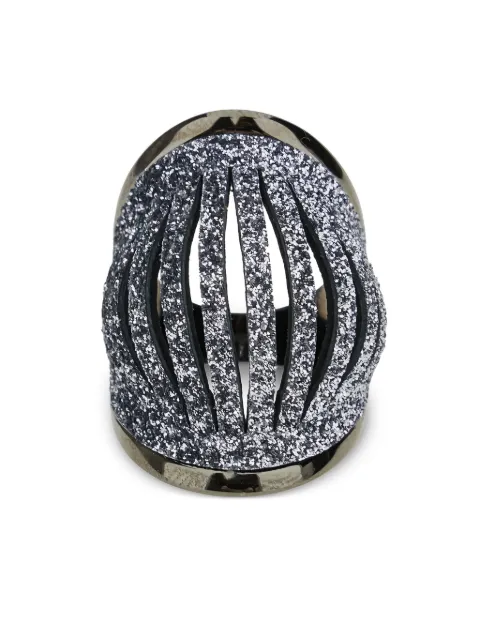 SO-LE STUDIO Fiore ring Silver FIORECRYSTALGREY