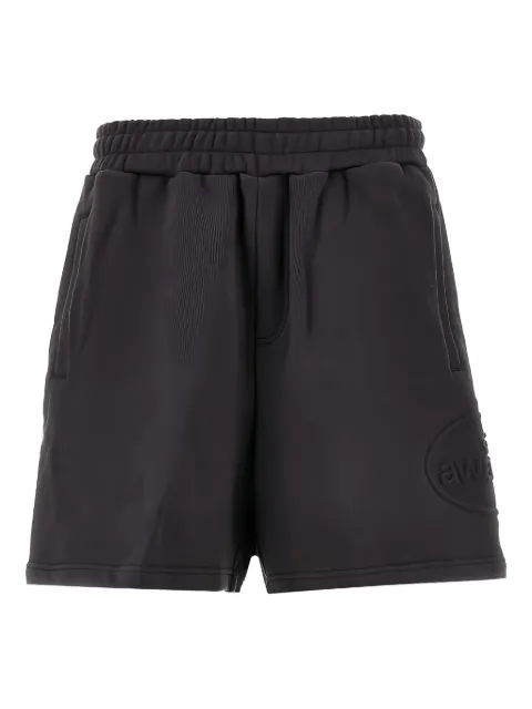 Awake NY embossed-logo shorts Black AWKSP25PA008
