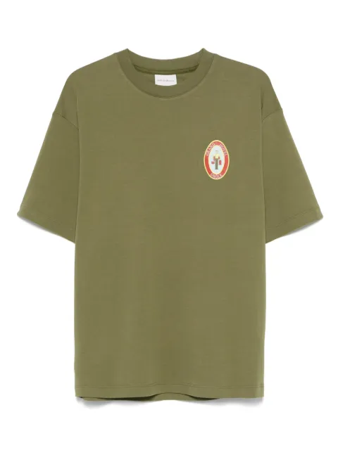 Drôle De Monsieur graphic-print T-shirt Green HTS258CO002