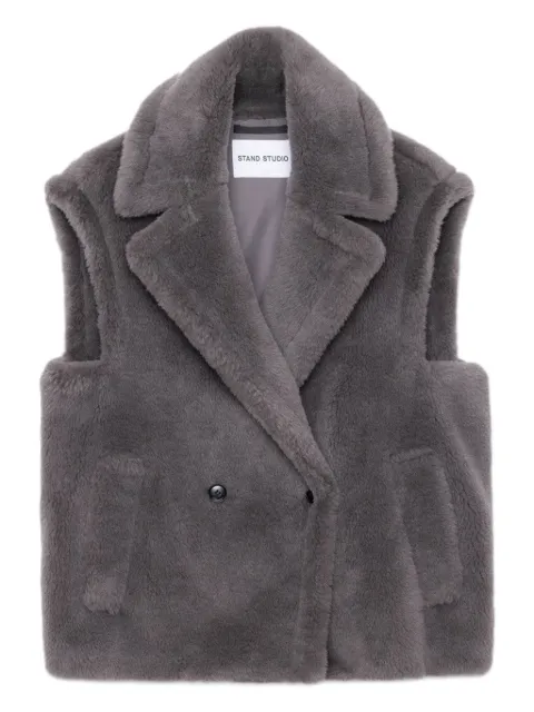 STAND STUDIO Clary double-breasted vest Grey 665899423