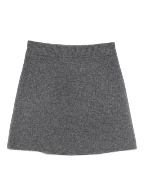 Lisa Yang ribbed knit skirt Grey 2025126GR