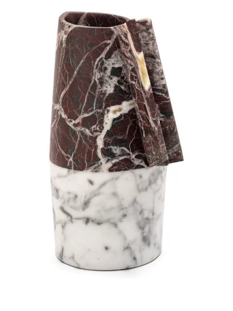 Editions Milano marble asymmetric jug Red VS2041