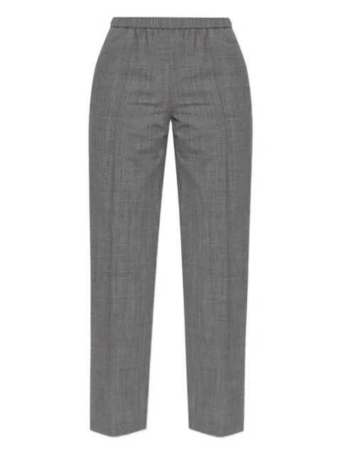 Fabiana Filippi creased straight-leg trousers Grey PAD215F322L5230000