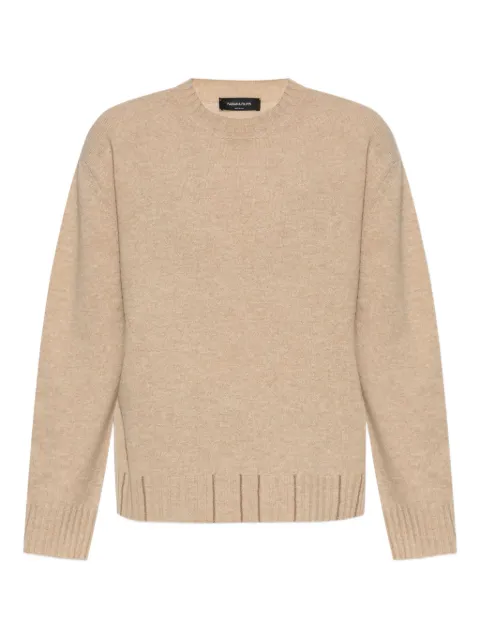 Fabiana Filippi Monili-embellished sweater Neutrals MAD215F028L5170000