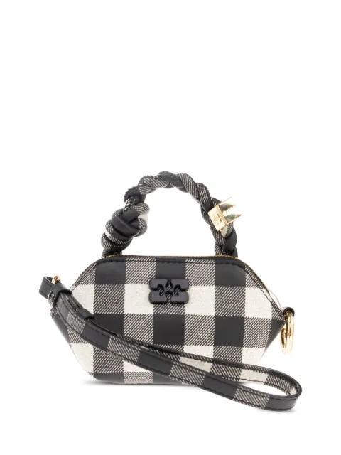 GANNI small Bou cross body bag Black A6890