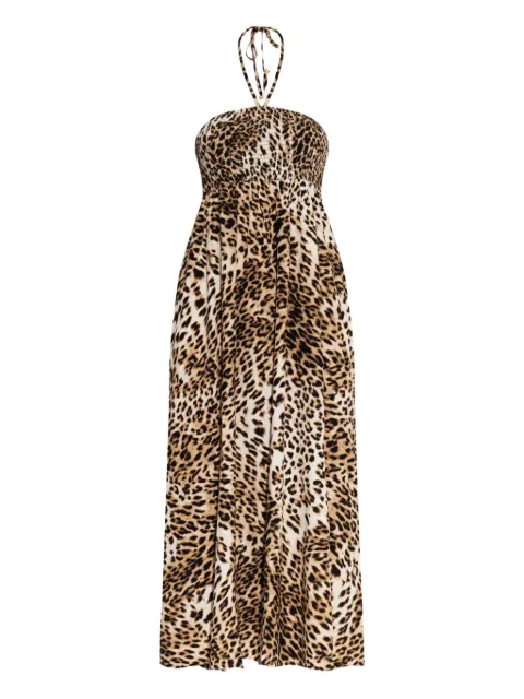Gestuz Geopa maxi dress Neutrals 10910247