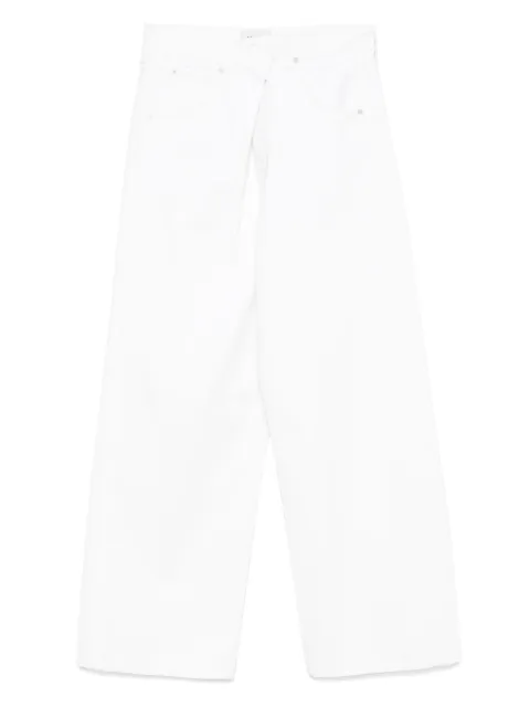 AGOLDE cotton jeans White A2411183