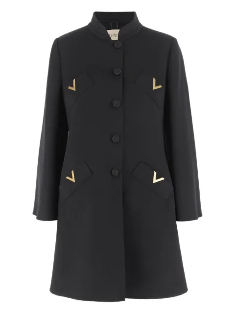 Valentino Garavani compact drap coat Black BCA7T06JA