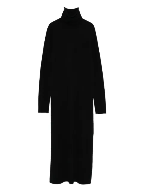 Lisa Yang turtleneck midi dress Black 2025346BL