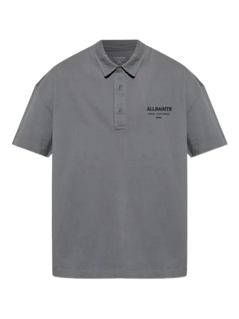 AllSaints Xander polo shirt Grey M071PC