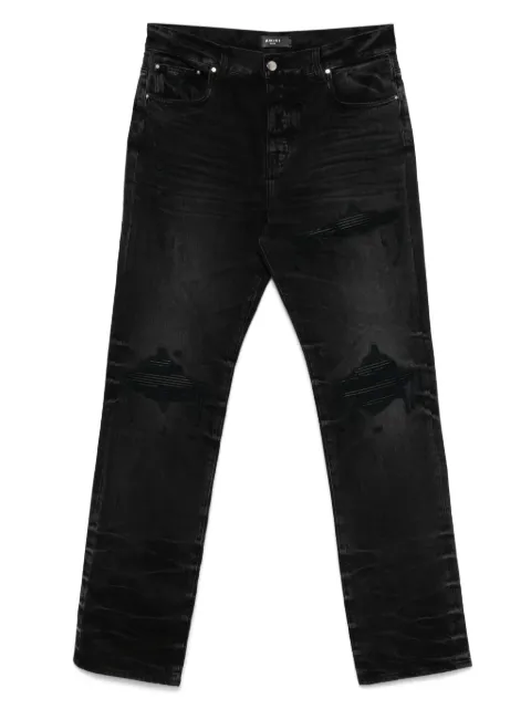 AMIRI MX1 cotton straight jeans Black AMDNGH1086