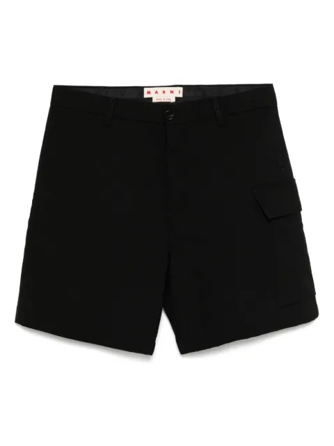 Marni confetti-embroidered shorts Black PUMU0099SUUTWA28JQN99