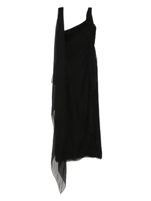 Valentino Garavani Pre-Owned 2000s silk dress Black VA800AG