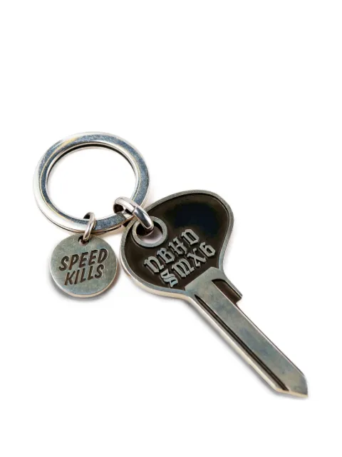 SAINT MXXXXXX engraved-logo keyring Grey SMHR80000C74SIL