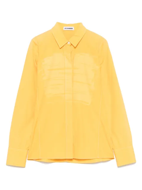 Jil Sander Pre-Owned 2010s cotton shirt Yellow JS250AK