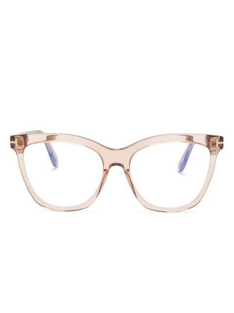 TOM FORD Eyewear square-frame glasses Neutrals TF6042B