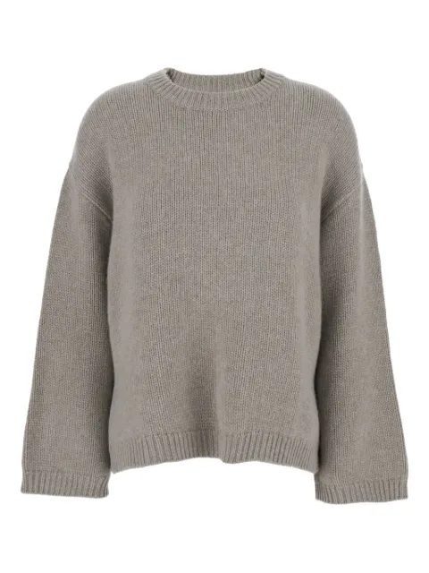 Soft Goat cashmere sweater Grey FW25SF2401200002