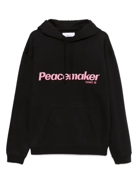 Peacemaker Oamc floral-printed hoodie Black PCM1OA03ANY002099