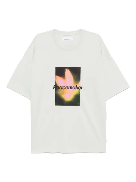 Peacemaker Oamc bird-printed T-shirt Blue PCM1OT02HJE002091
