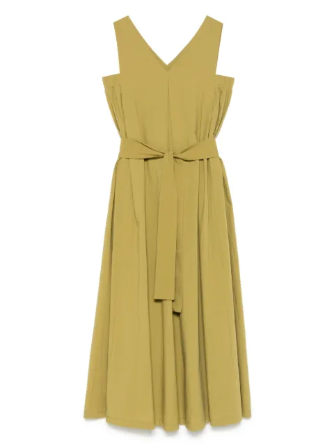 MOUTAKI v-neck dress Green 250781