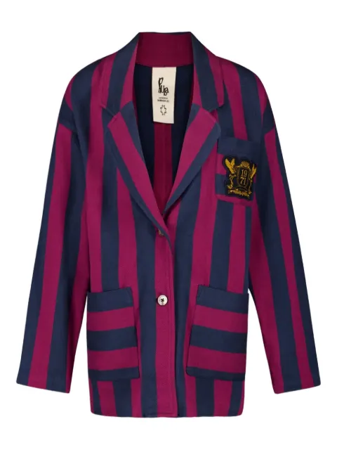 PAULA cotton blazer Red NYMPHAEA