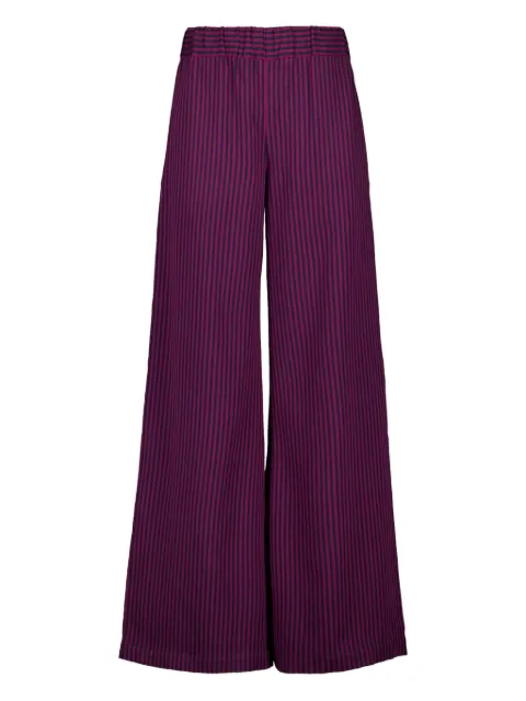 PAULA striped trousers Red HYDRILLA
