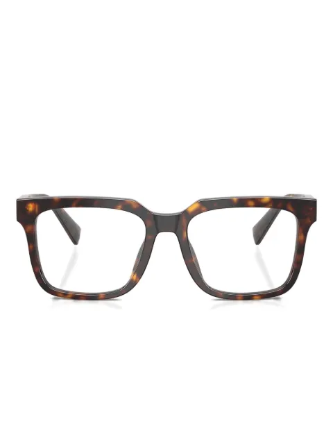 Dolce & Gabbana Eyewear square-frame glasses Brown DG3422