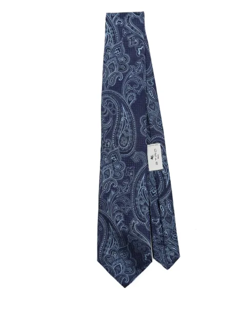 ETRO silk tie Blue MASA0001AQ234