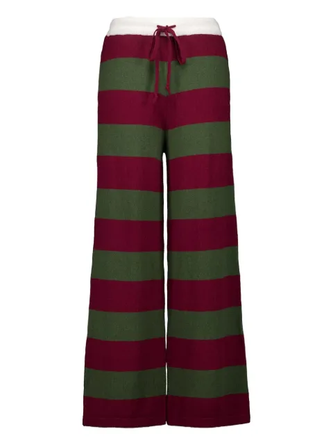 PAULA striped trousers Red MIRA
