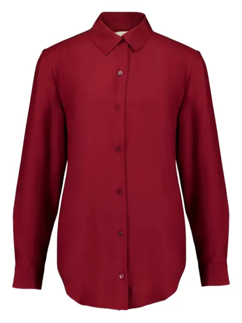 PAULA button-up shirt Red AMETISTA27SMS
