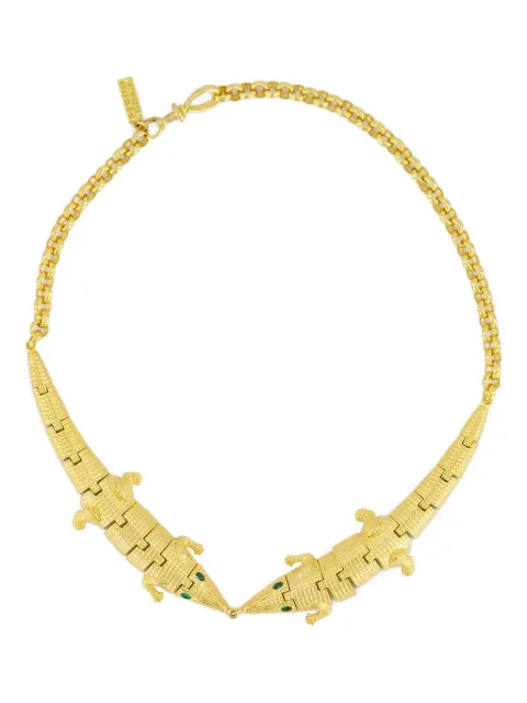 Begüm Khan crocodile-motif necklace Gold BK05A0250000103