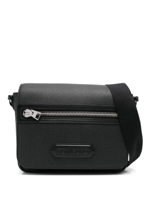 TOM FORD leather shoulder bag Black H0667LCL213S