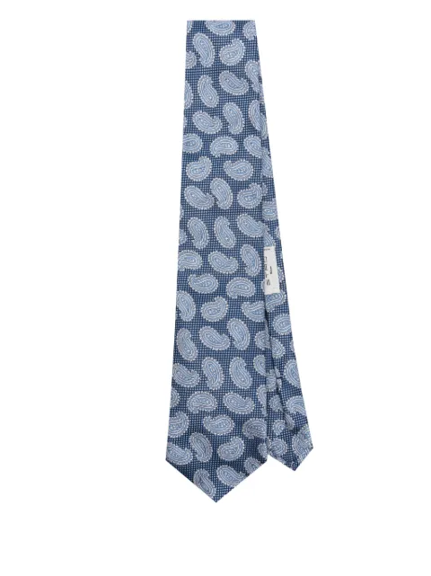 ETRO silk tie Blue MASA0001AQ236