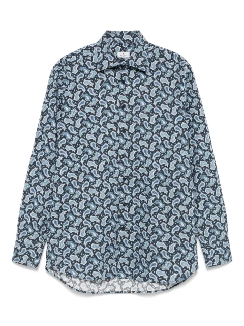 ETRO paisley-print shirt Blue MRIB002599SA5M4