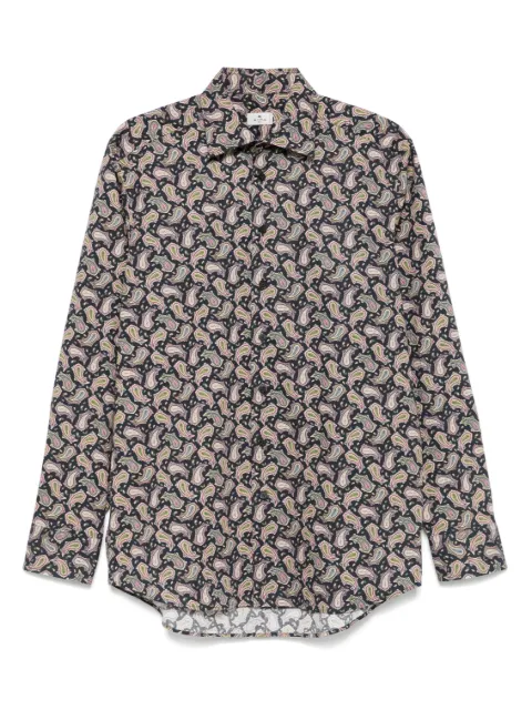 ETRO printed shirt Blue MRIB002599SA5M4
