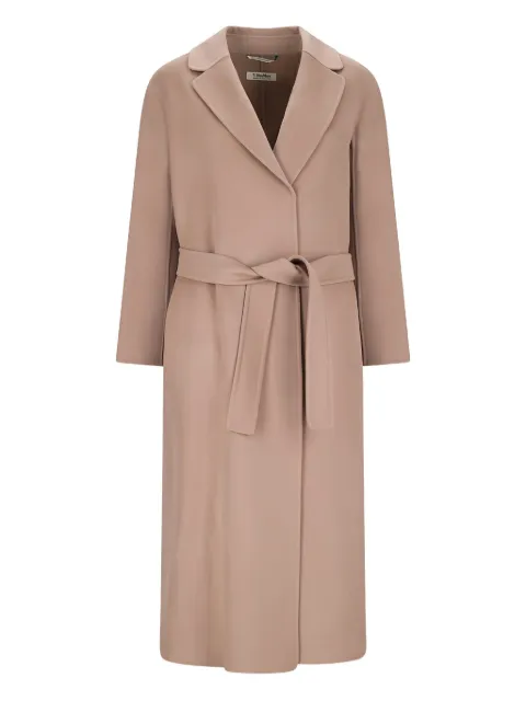 'S Max Mara belted lapels coat Neutrals 252902E12