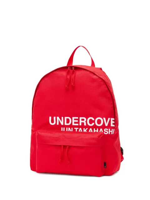 Undercover logo-print backpack Red UC1D6B02
