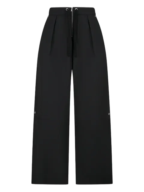 AMI Paris zip-fastening trousers Black HTR832PA0035