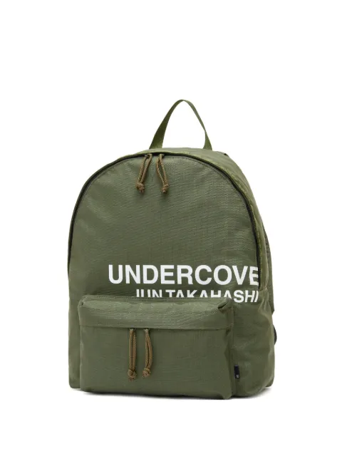 Undercover logo-print backpack Green UC1D6B02