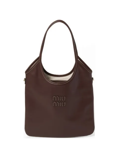 Miu Miu Ivy leather bag Red 5BG231VMLN2CRW