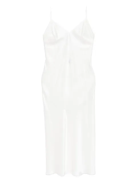 Gilda & Pearl long slip dress White 2537IOVRY