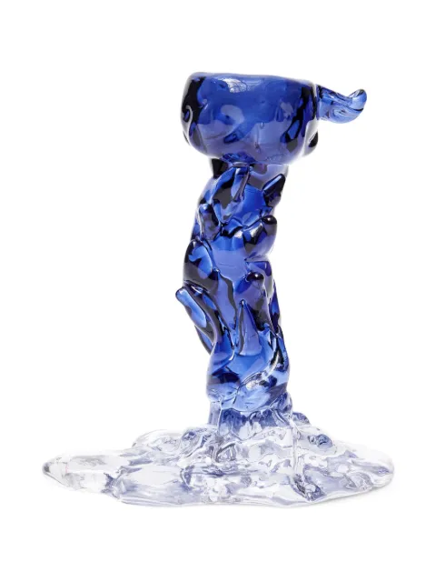 POLSPOTTEN organic-shaped candle holder Blue 140225090