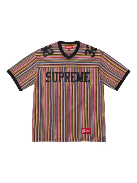 Supreme Open Knit Football T-shirt Pink SU25383